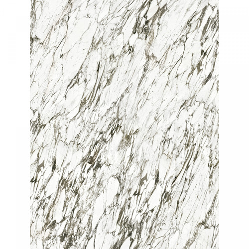 White marble vinyl rug Svetlana - Wide size