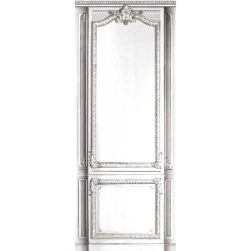 White pastel frontal Haussmann panelling 120cm