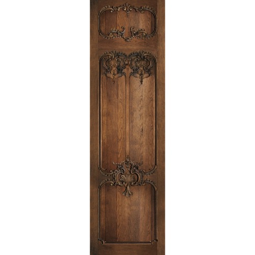 Decor Louis XV rustic oak panel
